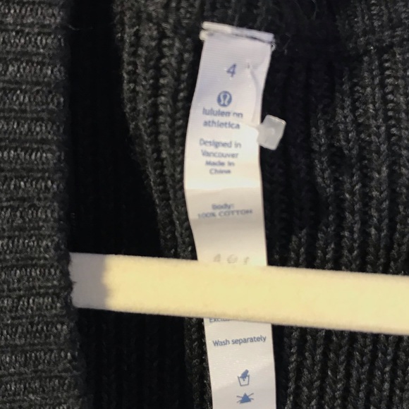 LULULEMON Vestigan Cardigan Oversized Sz 4 XS - S - Picture 7 of 7